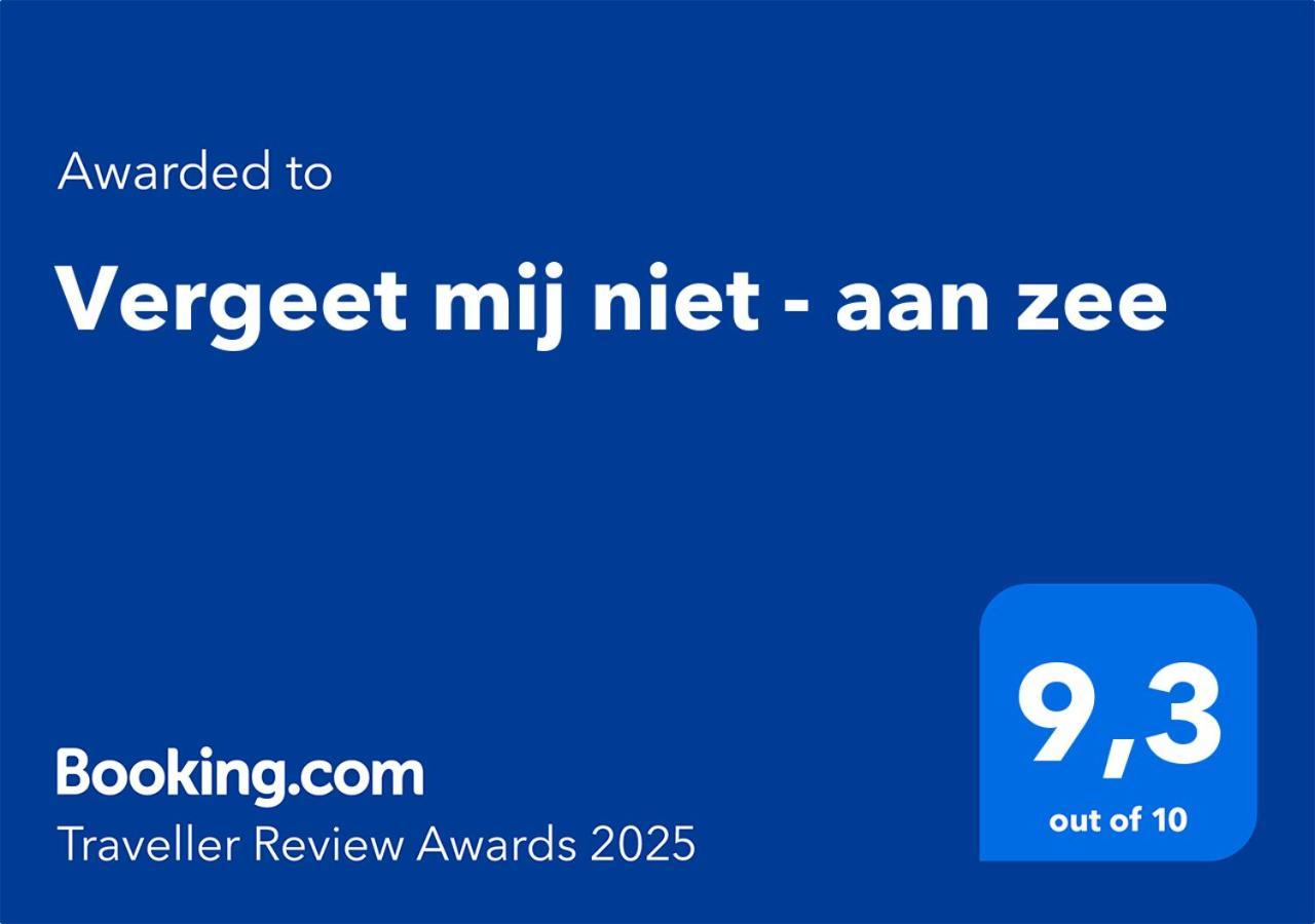 Vergeet Mij Niet - Aan Zee De Haan Εξωτερικό φωτογραφία